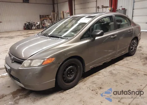 2006 Honda Civic Ex из США, поврежденный, VIN 1HGFA16846L105692